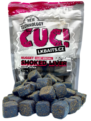 LK Baits CUC! Nugget Carp Smoked Liver 17 mm, 1kg
